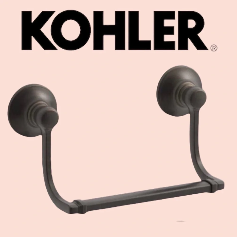 KOHLER Bancroft Bronze Hand Towel Holder Hanger (1 Hanger)